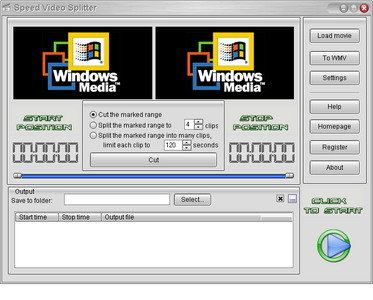  برش و جداسازی فایلهای ویدئویی Speed Video Splitter 4.3.34 
