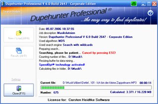 حذف فایلهای تکراری Dupehunter Professional