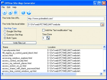 SiteMap Generator ایجاد نقشه وب سایت