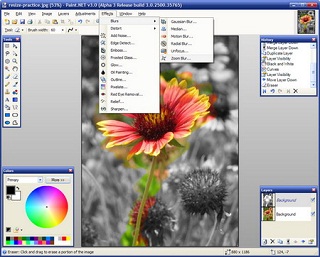 Paint.NET نرم افزار طراحی و ویرایش تصاویر