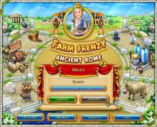 بازی کم حجم Farm Frenzy Ancient Rome