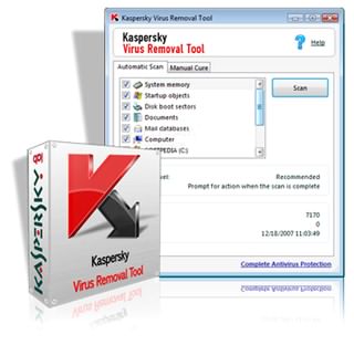 آنتی ویروس Kaspersky Virus Removal Tool
