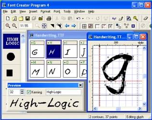 طراحی فونت Font Creator Professional