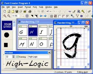 طراحی فونت Font Creator Professional