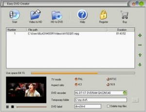 ساخت دی وی دی Easy DVD Creator