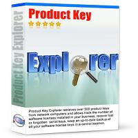 سریال نرم افزارها Product Key Explorer