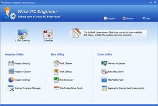 بهینه سازی سیستم Wise PC Engineer
