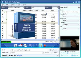 ریپ کردن Xilisoft DVD Audio Ripper