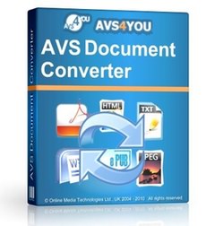 مبدل فایلهای متنی AVS Document Converter