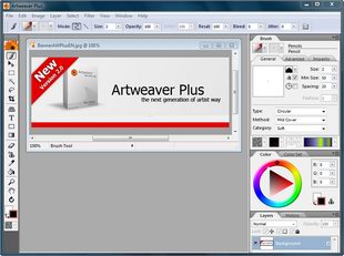 نرم افزار طراحی نقاشی Artweaver Plus