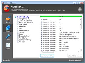 پاکسازی سیستم CCleaner