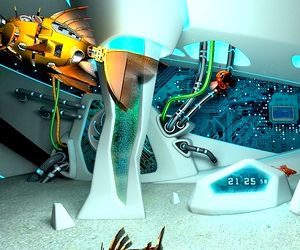 اسکرین سیور Cyberfish 3D Screensaver