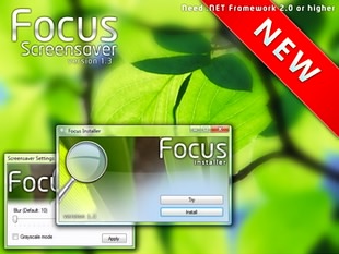 دانلود اسکرین سیور Focus Screensaver