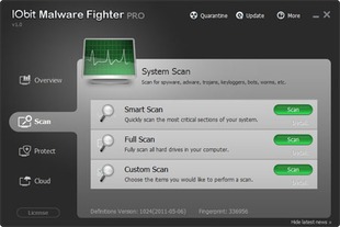 مقابله با نرم افزارهای جاسوسی IObit Malware Fighter PRO