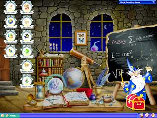 دسکتاپ فانتزی کودکانه Magic Desktop for KIDS