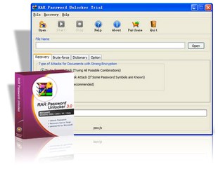 RAR Password Unlocker بازیابی پسورد فایلهای rar