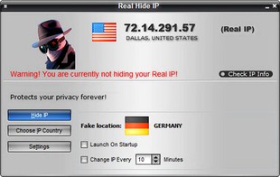 مخفی کردن تغییر آی پی Real Hide IP
