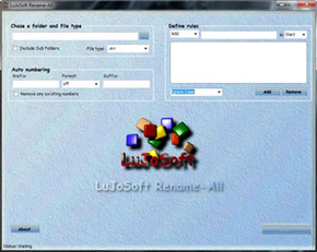 تغییر نام گروهی فایلها LuJoSoft Rename-All