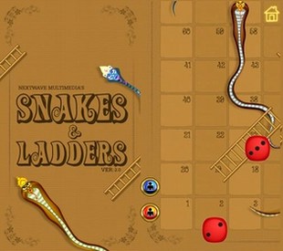 بازی مار و پله Snakes and Ladders