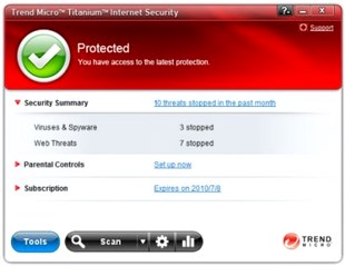 امنیتی Trend Micro Titanium Internet Security 2012