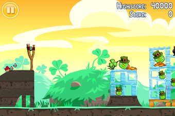 بازی کم حجم download Angry Birds Seasons
