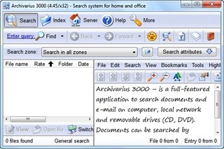 جستجو اسناد ایمیلها فایلهای فشرده Likasoft Archivarius 3000