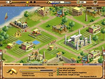 بازی کم حجم game Empire Builder Ancient Egypt