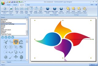 طراحی لوگو EximiousSoft Logo Designer