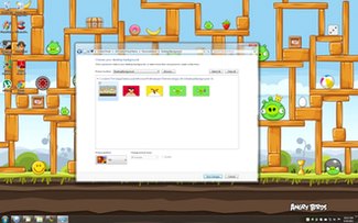 تم پرندگان خشمگین Angry Birds Windows 7 Theme