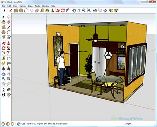 طراحی سه بعدی Google SketchUp