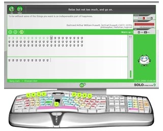 افزایش سرعت تایپ SOLO Typing Tutor آموزش تایپ