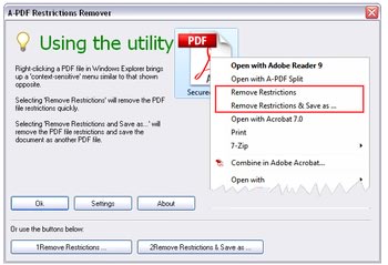 دانلود A-PDF Restrictions Remover