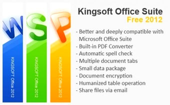 بسته آفیس رایگان Kingsoft Office Suite Free