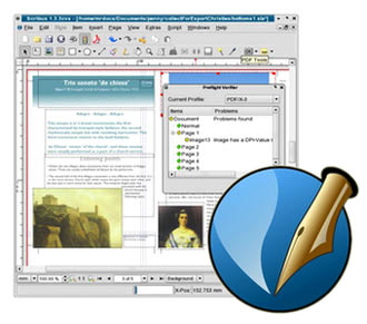 نرم افزار صفحه بندی Scribus