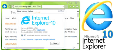 اینترنت اکسپلورر Internet Explorer 10