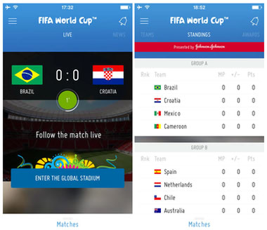 نرم‌افزار جام جهانی 2014